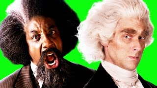 Frederick Douglass vs Thomas Jefferson. ERB Behind the Scenes