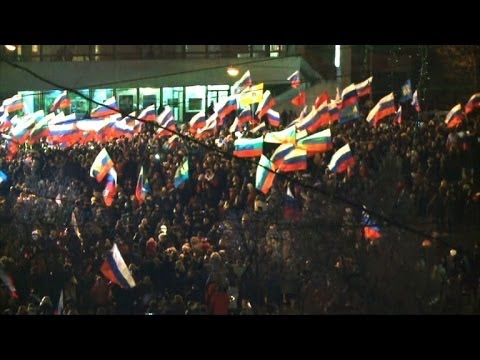 Große Mehrheit stimmt für Beitritt der Krim zu Russland