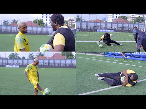 PACOME ALIVYOKUTANA NA KOBISI KUELEKEA MECHI YA MASHABIKI WA YANGA NA SIMBA