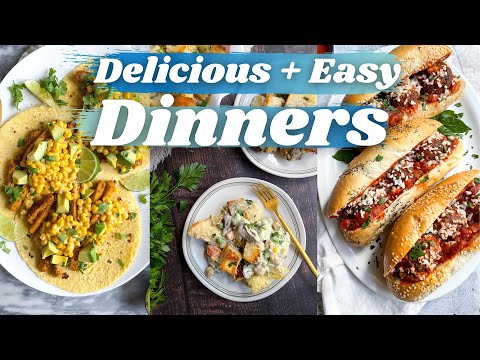 3 MUST TRY VEGAN DINNER RECIPES!