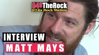 Matt Mays on Working 3 Jobs to Pursue Music, Touring With The Gaslight Anthem, Life on Tour + More!