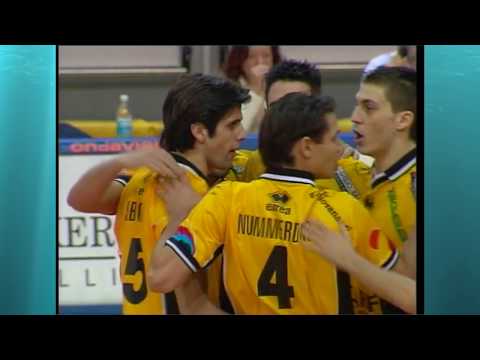 Volley M A1 Parma -  Estense 4 Torri Ferrara 14 dicembre 2003. 3-0  (29-27, 25-23 ,28-26)
