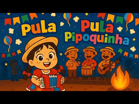Pula Pula Pipoquinha — Nova Música Infantil de Festa Junina! Só no Canal da Bebê Ayla!