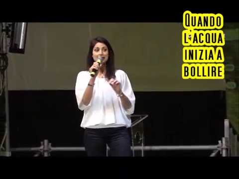 Virginia Raggi : ''Quando l'acqua inizia a bollire...''
