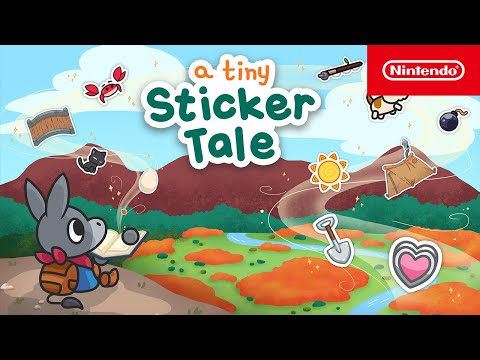 A Tiny Sticker Tale - Release Date Announcement Trailer - Nintendo Switch thumbnail