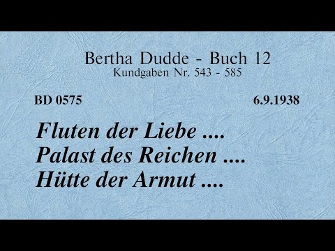 BD 0575 - FLUTEN DER LIEBE .... PALAST DES REICHEN .... HÜTTE DER ARMUT ....