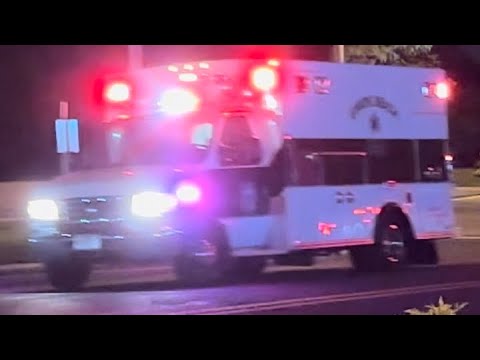 Union Beach EMS Ambulance 65-58 Responding