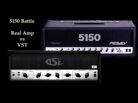 Peavey 5150 ( Real amp ) VS Tse X50 ( VST )