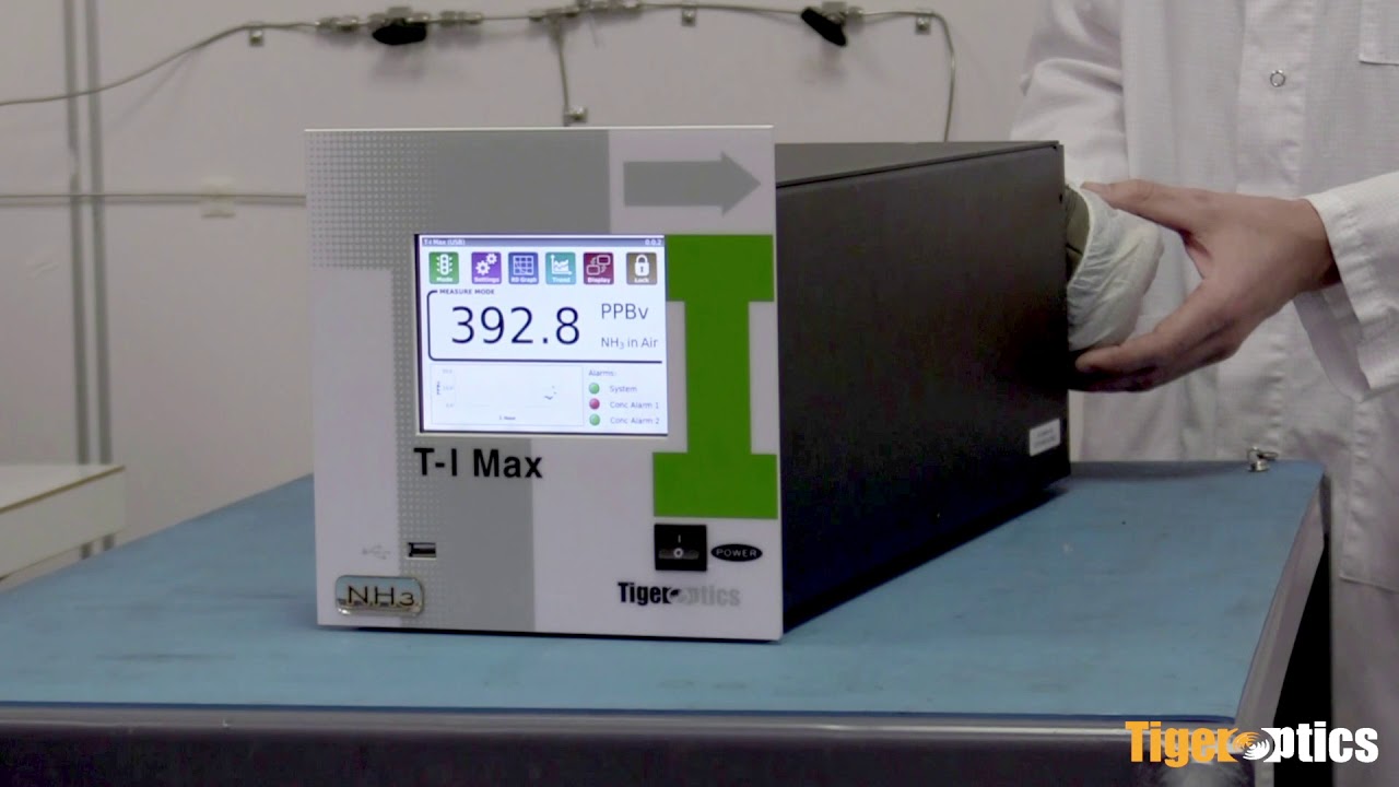 Tiger Optics Stinky Shoe T-I Max Demonstration