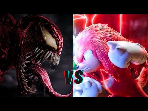 Knuckles VS Carnage(100 subscribers special battle edit)#knuckles #carnage #viral #foryou #editz