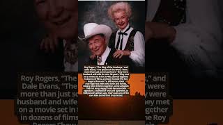 Roy Rogers Dale Evans The King and Queen of the Cowboys #facts #hollywood #vintage