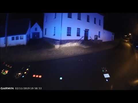 Einsatzfahrt THL Oelspur 02.11.2019 Feuerwehr Hirschfeld