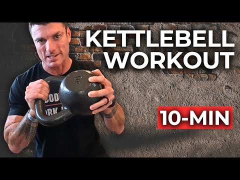 10-MINUTE KETTLEBELL STRENGTH WORKOUT (FULL BODY)