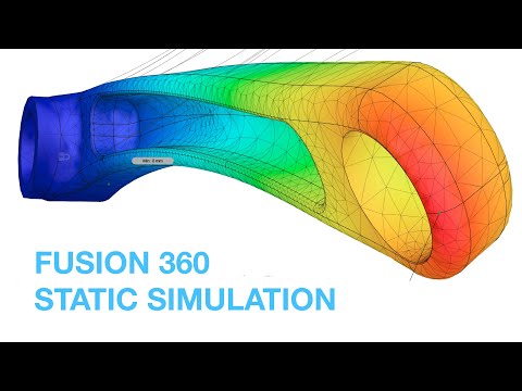 Static Simulation in Fusion 360! Bicycle Crank Arm Tutorial