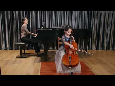 Cello Concertino No 1 in C Major, Op 7, Rondo Vivace, composed by Julius Klengel（Yati Guan 6 years）