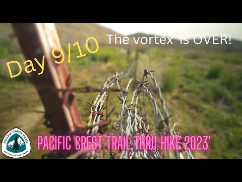 Pacific Crest Trail thru hike 2023' Day 9-10 Stagecoach Rv to tent site #backpacking #camping #pct