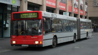 preview picture of video '[Sound] Bus MAN NG 262 (Wagennr. 8230) der Rheinbahn AG Düsseldorf'