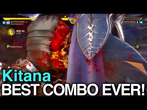 Kitana Has The BEST Combos In MK11 - 50% - Mortal Kombat 11 Online Ranked  - Sets Kitana Gameplay !