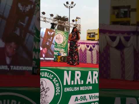 Aleena Anchoring for School's Annual Function 