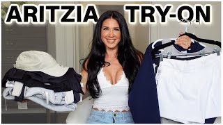 HUGE ARITZIA TRY-ON HAUL 2024 🍂 | fall basics you NEED, loungewear + capsule wardrobe essentials