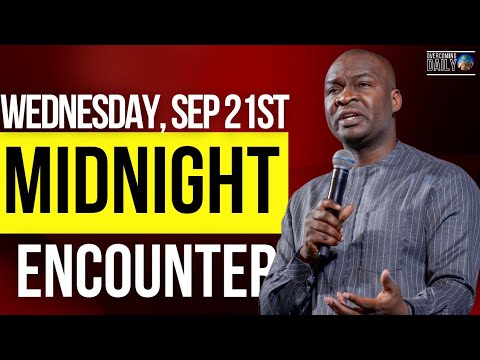 [WEDNESDAY, SEPT 21st] MIDNIGHT SUPERNATURAL ENCOUNTER WITH THE WORD OF GOD | APOSTLE JOSHUA SELMAN