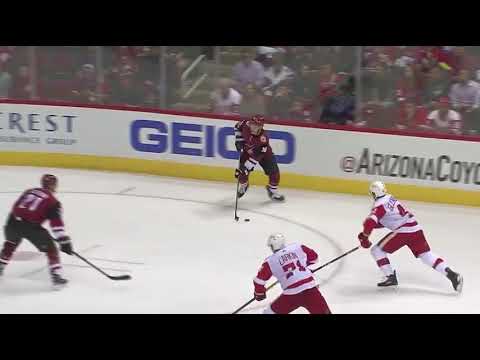 Luke Glendening SH Goal vs ARI October 12, 2017