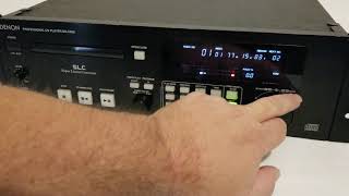 Video thumbnail for Denon DN-C680  Professional CD player testing working to sell by Zillaz Bargainz Reviewz