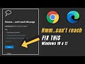 FIX Hmmm Can T Reach This Page Took Too Long To Respond Edge Chrome