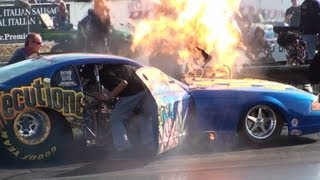 Shakedown at E-town Huge Nitrous EXPLOSION Jeff Rodgers