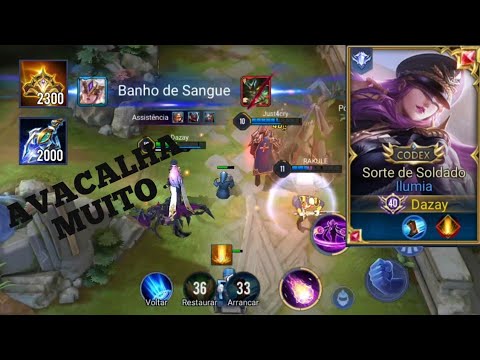 Dazay Aov - Gameplay Ilumia / Liên Quân Mobile