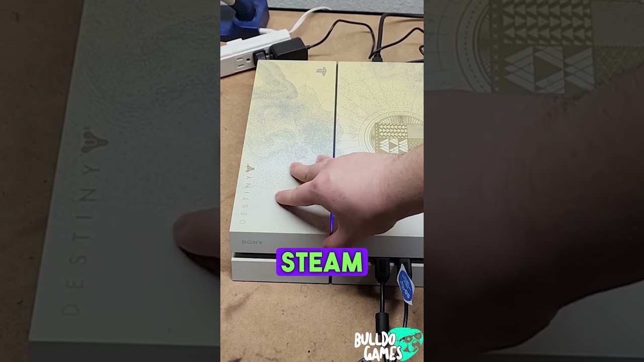 ELE TRANSFORMOU O PS4 EM UM PC! RODA TUDO DA STEAM! KKKKK