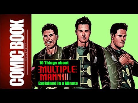 10 Things about Multiple Man (Explained in a Minute) | COMIC BOOK UNIVERSITY