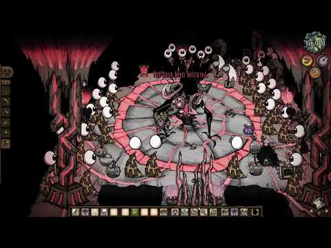 [DST] Fuelweaver gets shot by many houndius (and hit by rocks) and Dies