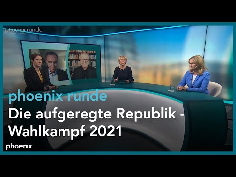phoenix runde: Die aufgeregte Republik - Wahlkampf 2021