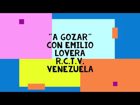 EIDSBEL ALEMAN & EMILIO LOVERA - WEEKLY TV PROGRAM "A GOZAR"