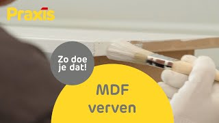 MDF verven