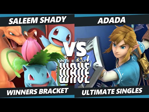 Weekly Wave 28 - Saleem Shady (Pokemon Trainer) Vs. ADADA (Link) SSBU Ultimate Tournament