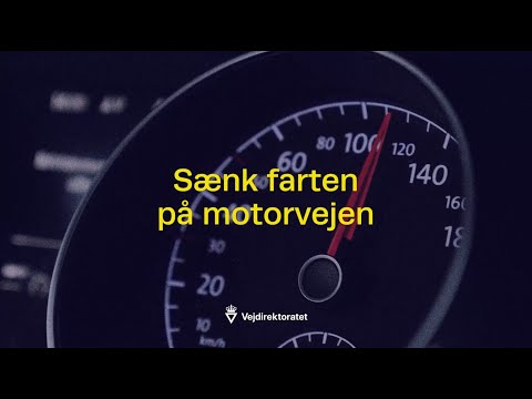 Spar penge på vejen: Sænk farten på motorvejen