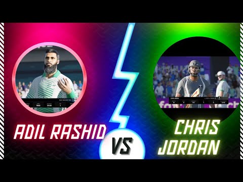 Epic Battle Between Two legends of the game |Cricket 24 | #cricket #chrisjordan #england