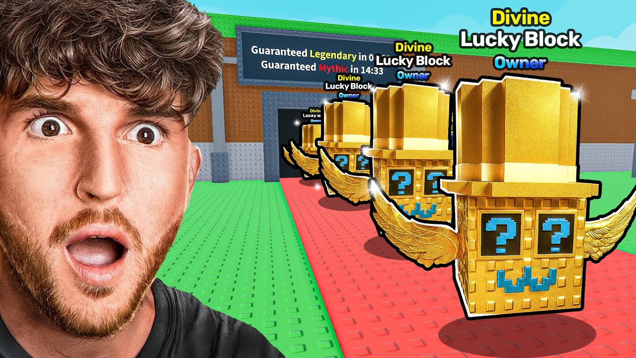 $0 - $1 Trillion Only Using LUCKY BLOCKS in Steal a Brainrot..