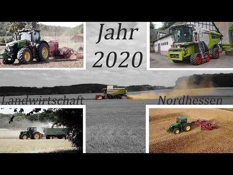 DAS WAR DAS JAHR 2020! | Landwirtschaft Nordhessen | Getreideernte, Maisernte, Stoppelsturz und mehr