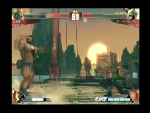 SF4:Daidouraku (Dh) vs Super Uriajjo (Za) - Qualifiers - Japan National Tournament
