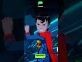 Robin N Superboy Fight Against Team Titan Batman Superman Dc