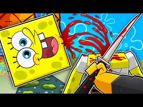 HO UCCISO BRUTALMENTE SPONGEBOB E TUTTI I SUOI AMICI CON DRCAT! RUBO LA RICETTA DEL KRABBY PATTY?!