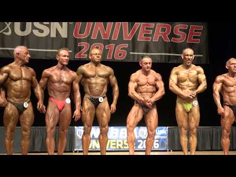 Masters Over 50 Line-up - NABBA Universe 2016