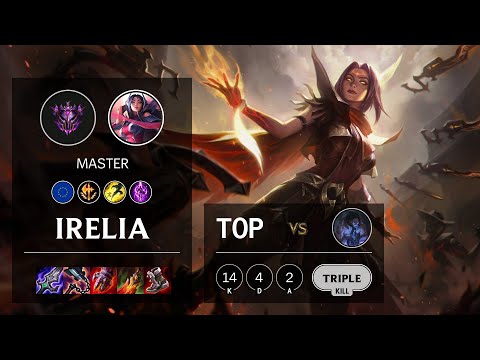 Irelia Top vs Sylas - EUW Master Patch 11.2