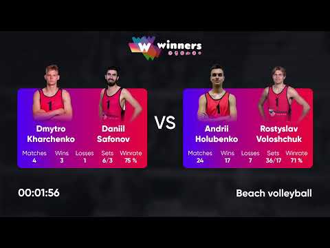 04:00 S. Zalizko / V. Dudnyk - A. Kotelenets / B. Isakov 24.10.2022 | Winners Beach Volleyball