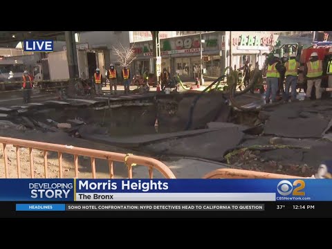 Water Main Break Floods Bronx Neighborhood