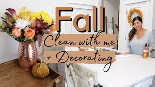FALL CLEAN AND DECORATE WITH ME | Bedroom Decor Ideas 🍂