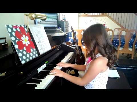Soft Mozart Recital: Leah (8) plays "French Song" from USA